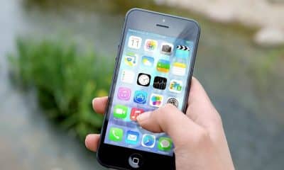 iPhone 5 mit grünem Schimmer