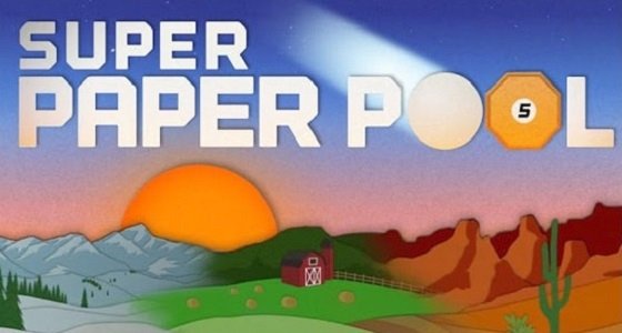 Super Paper Pool - neues Geschicklichkeitsspiel für iPhone und iPad