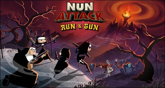 Nun Attack: Run & Gun- für iOS - iPhone und iPad - sowie Android