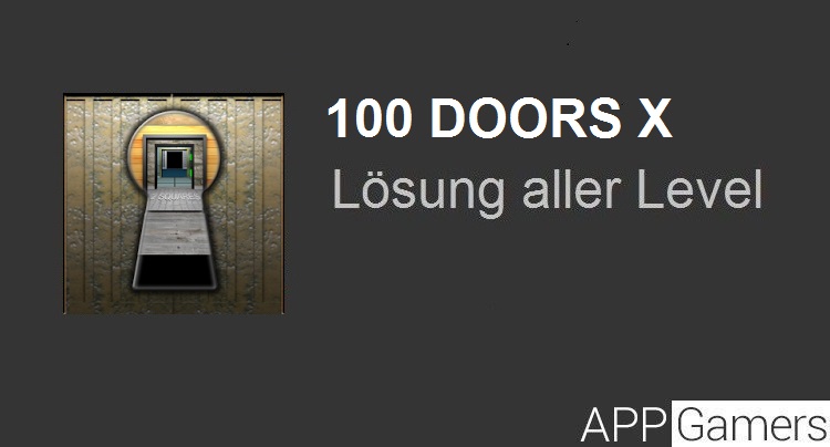 100 Doors X Lösung