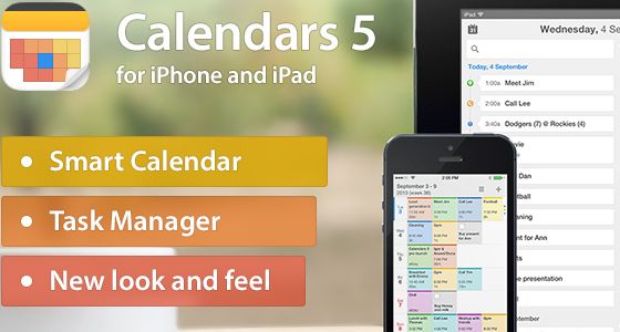 App des Tages Calendars 5 von Readdle Kalender der Extraklasse für iOS