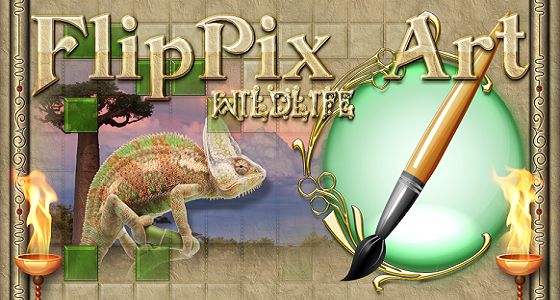 Gratis-App des Tages FlipPix Art Wildlife im Android Store von Amazon