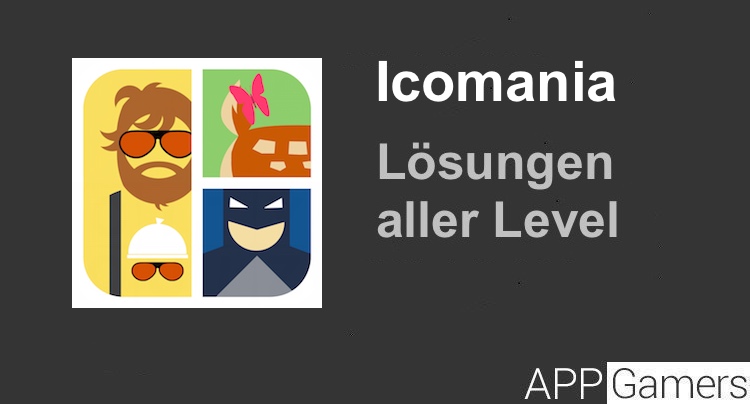 Icomania Lösung aller Level