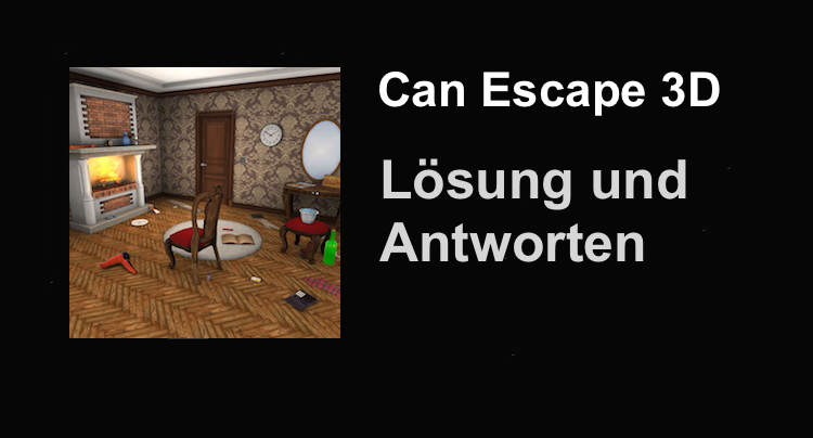 Can you Escape 3D Lösung