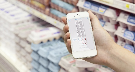Egg Minder Gadget und App sorgen für Eier-Nachschub im Kühlschrank