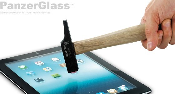 PanzerGlass Displayschutz für iPhone iPad und Android im Härtetest