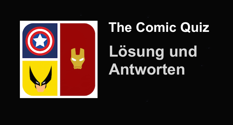 The Comic Quiz Lösung