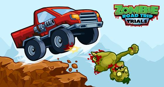 Zombie Road Trip Trials kombiniert Hill Climb Racing mit Zombie Killer