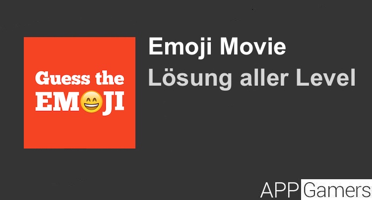 Emoji Movie Guess Lösung