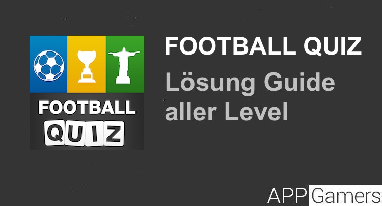 Football Quiz Lösung