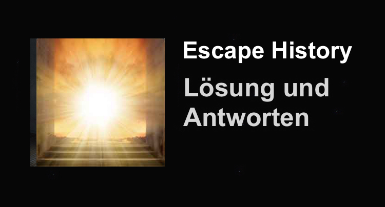 Escape Through History Lösung