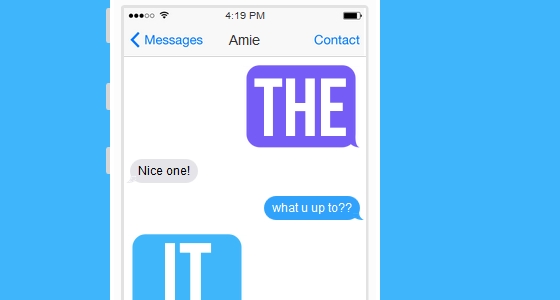 Ultratext ermöglicht farbige Textnachrichten auf Apple iPhones