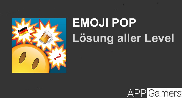 Emoji Pop Deutsch Lösung
