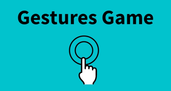 Gestures Game kostenloses Casual-Game für iPhone