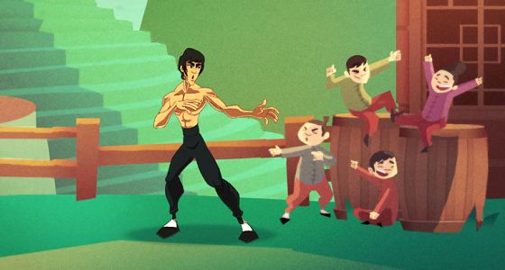 Bruce Lee Enter the Game - © Bild: Hibernum Creations