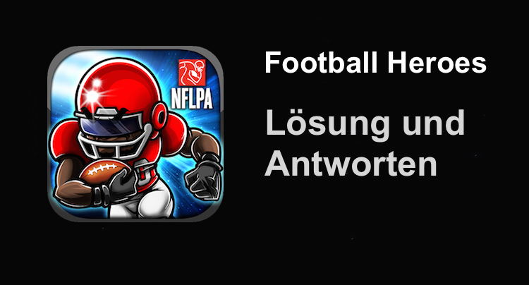 Football Heroes Lösung