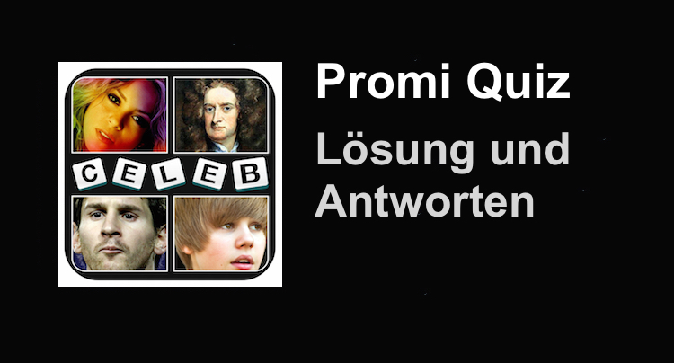 Promi Quiz Lösung Antworten