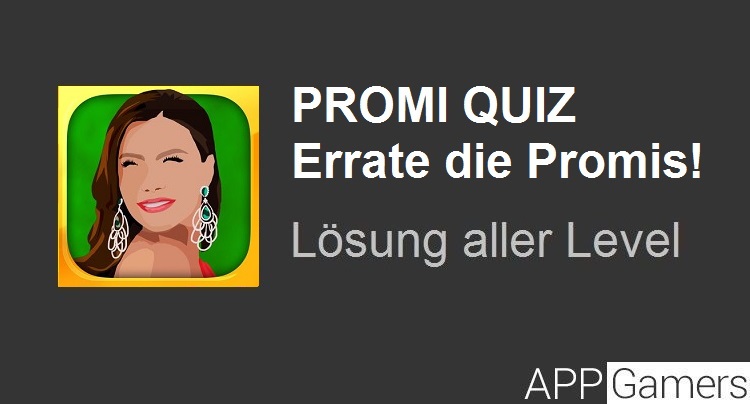 Promi Quiz Lösung