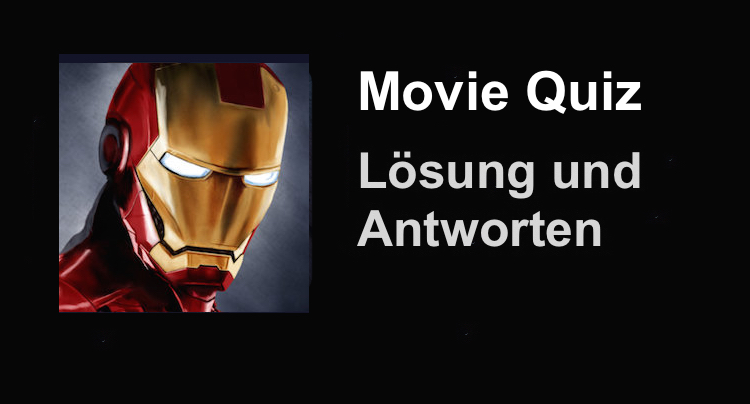 Ultimate Movie Quiz Lösung
