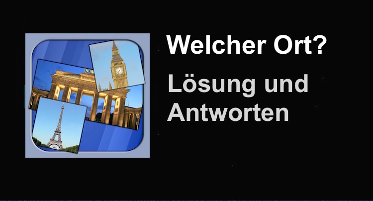 Welcher Ort Quiz Lösung