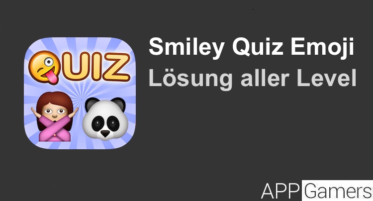 Smiley Quiz Emoji Game Lösung