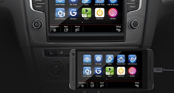 Volkswagen App-Connect mit Apple Car und Android Auto