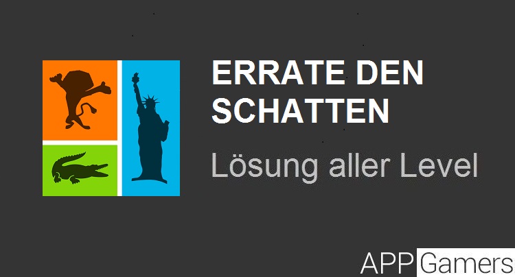 Errate den Schatten Lösung