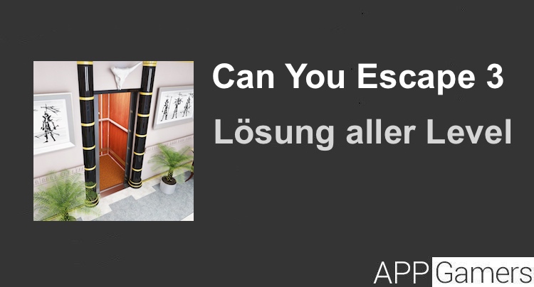 Can You Escape 3 Lösung