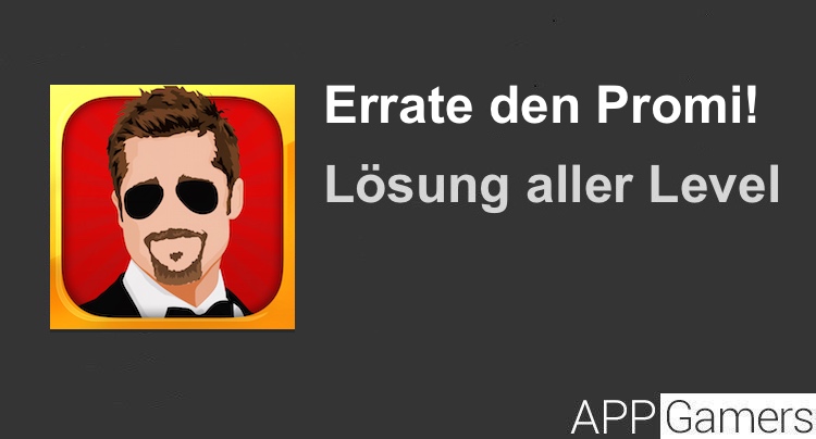 Errate den Promi Lösung