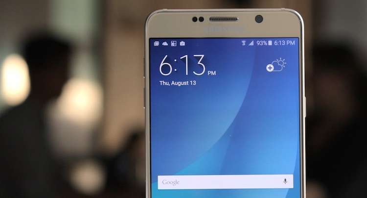 Samsung Galaxy Note 5 Phablet