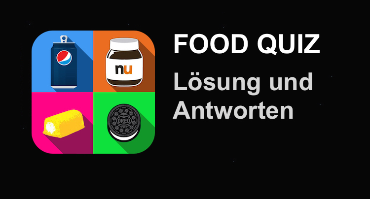 Food Quiz Lösung aller Ebenen und Level