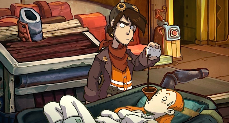 Deponia Walkthrough Lösung Cheats Hacks