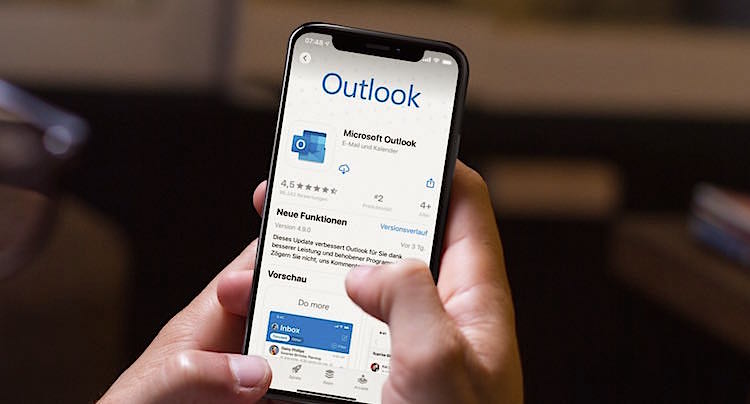Microsoft Outlook Apple iOS iPhone