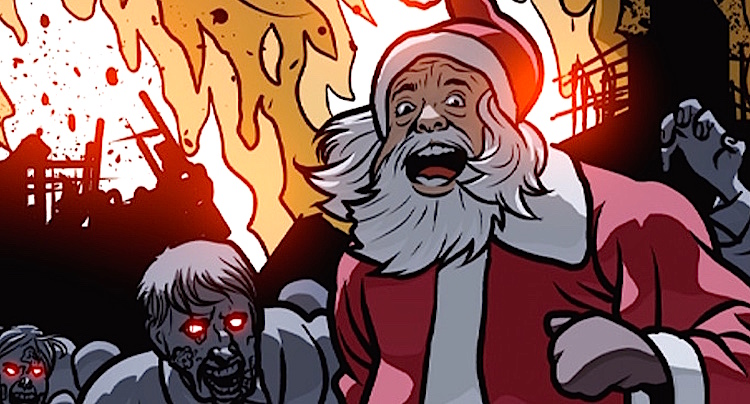 Santa vs Zombies