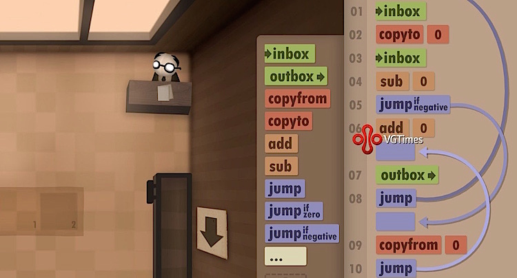 Human Resource Machine Walkthrough Lösung Cheats