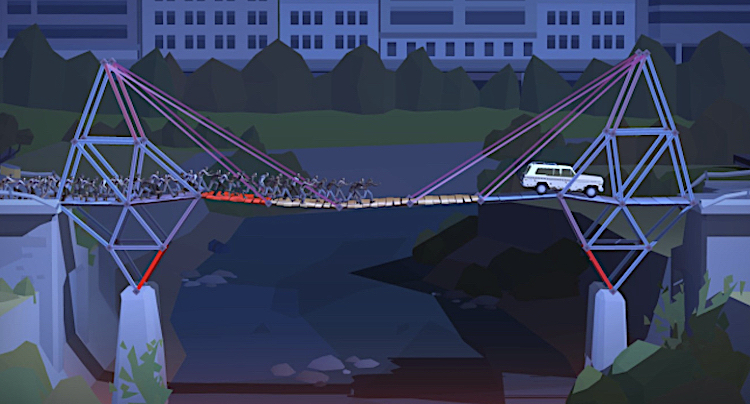 Bridge Constructor: The Walking Dead im Apple App Store erhältlich