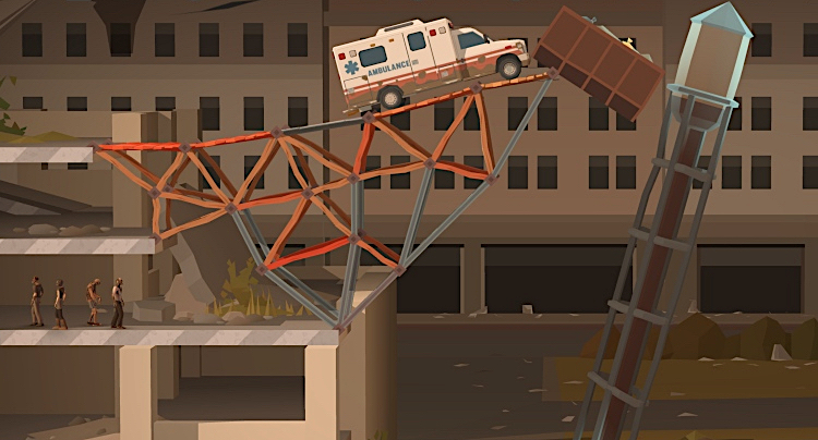 Bridge Constructor: The Walking Dead im Apple App Store erhältlich
