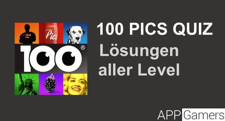 100 Pics Quiz Lösung Profilbilder alle Level Bilder auf Deutsch