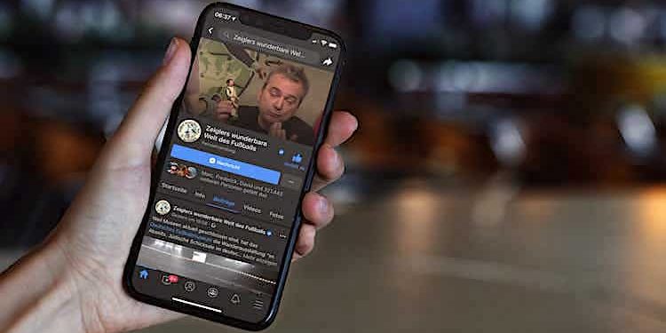 Facebook Dark Mode Nachtmodus bald für alle App-Nutzer