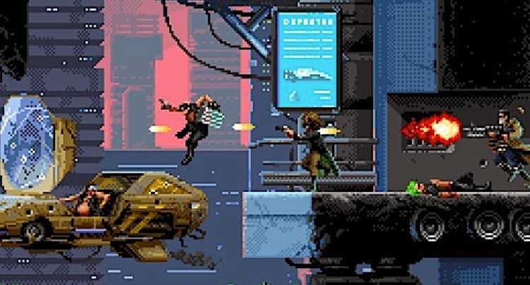 Huntdown: 1980er Jahre Retro-Shooter im App Store erschienen