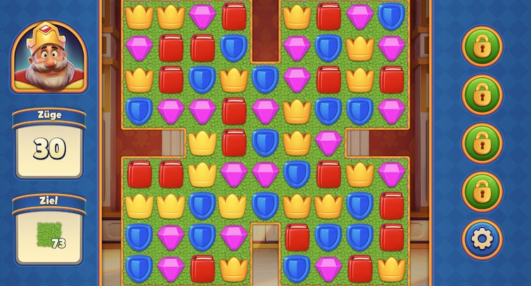 Royal Match: Walkthrough Lösung Cheats Hacks