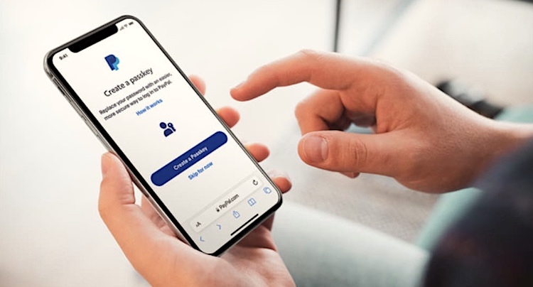 PayPal: Passkey-Option auch in Deutschland verfügbar