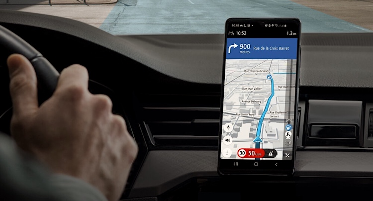 TomTom GO: LKW-Navigation auf Apple iPhone