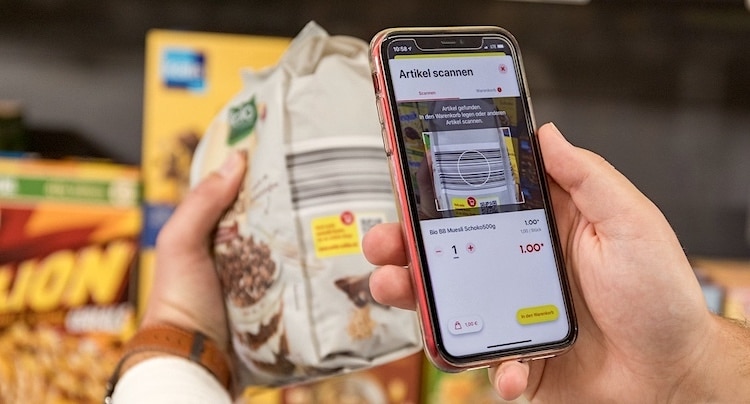 Netto: Einkaufswagen per mobiler App entsperren