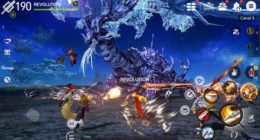 Blade & Soul Revolution: Cryo Gorge Update mit neuem PvE-Raid