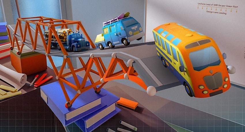 Bridge Constructor Studio: Brückenbau geht in die nächste Runde