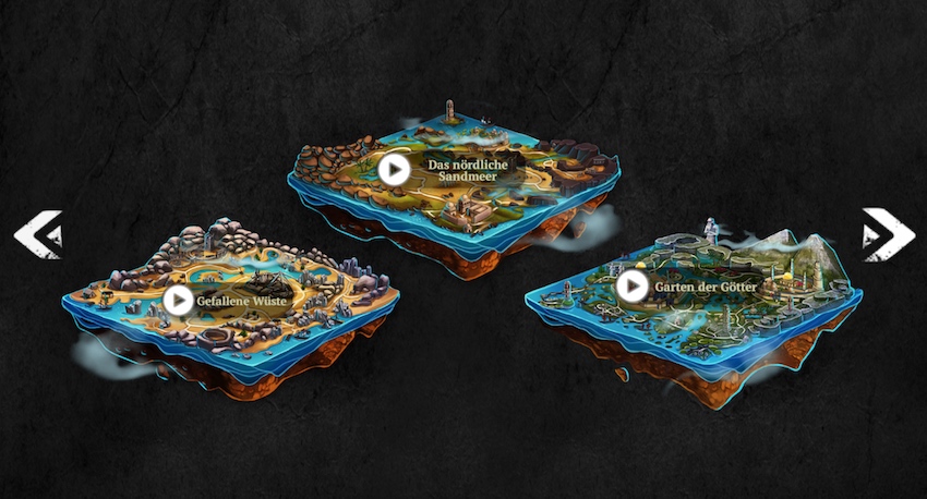 Evil Lands Das nördliche Sandmeer Bosse in der Übersicht