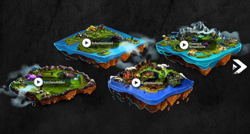 Evil Lands Schatteninsel Bosse in der Übersicht