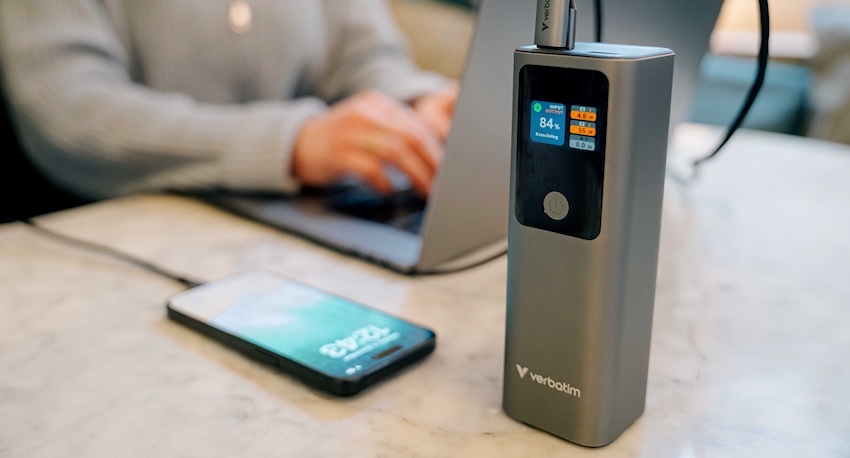 Verbatim: Charge’n’Go Powerbank mit 27.000 mAh Kapazität