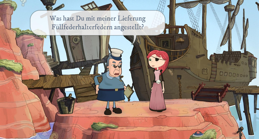 Nelly Cootalot: The Fowl Fleet Walkthrough und Lösung
